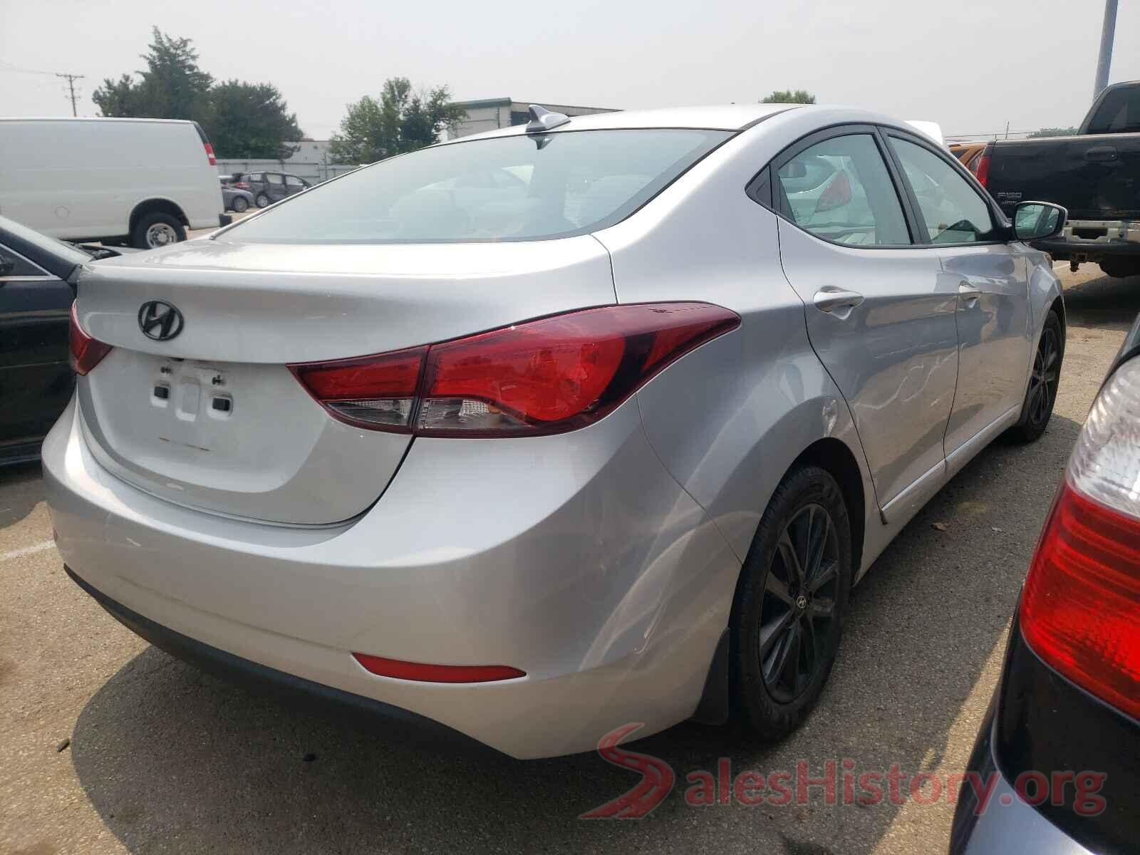 5NPDH4AE7GH653482 2016 HYUNDAI ELANTRA