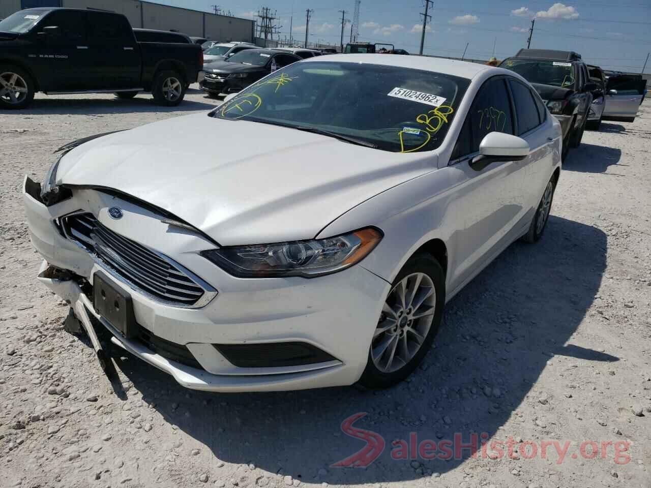 3FA6P0HD4HR373055 2017 FORD FUSION