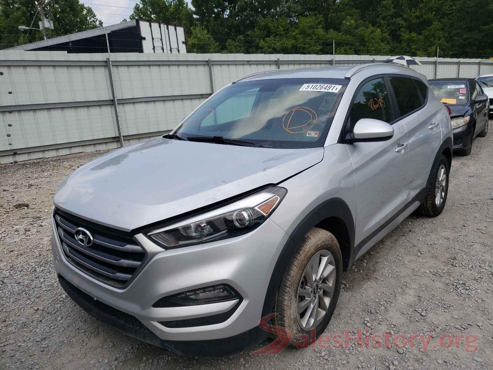 KM8J3CA44JU606695 2018 HYUNDAI TUCSON