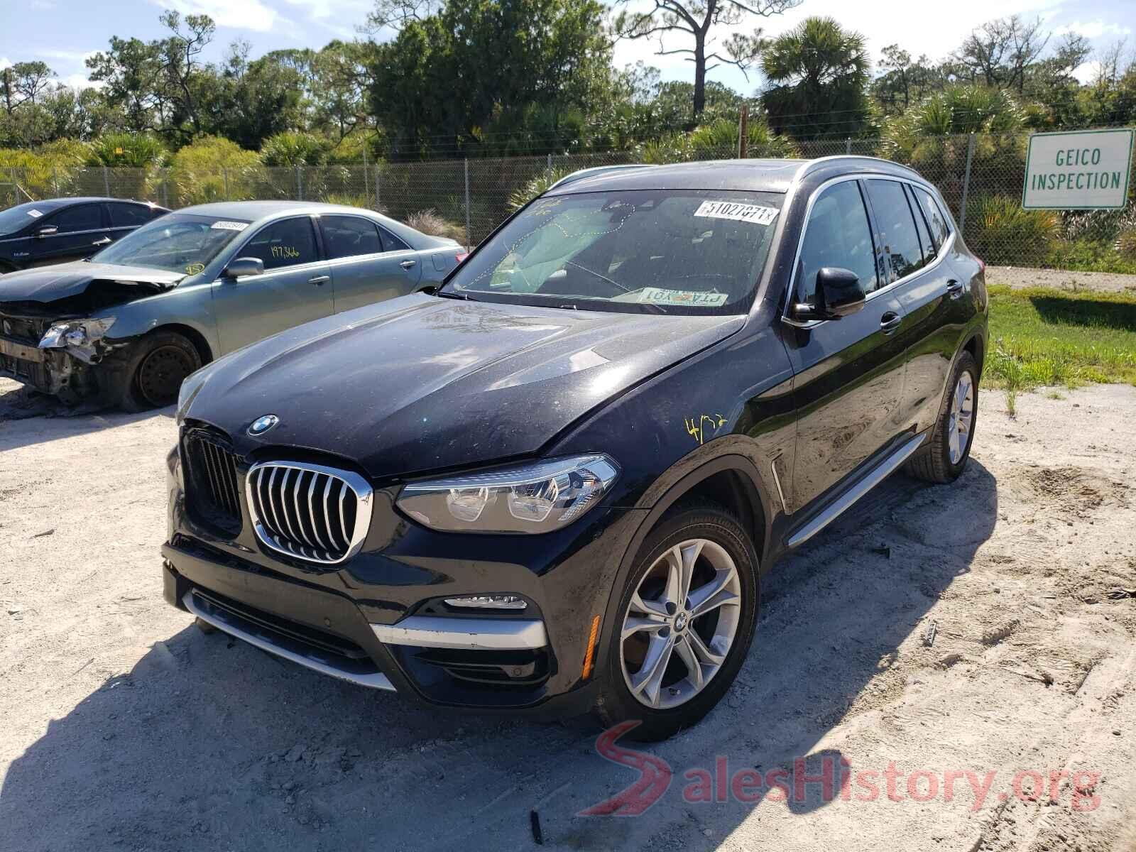 5UXTR7C57KLF26843 2019 BMW X3