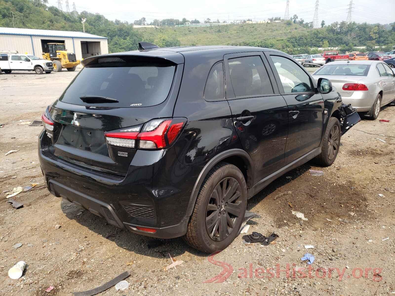 JA4ARUAU1MU010211 2021 MITSUBISHI OUTLANDER