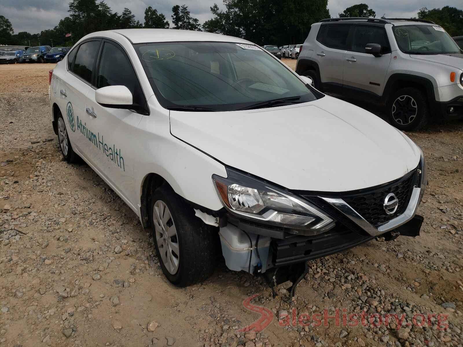 3N1AB7AP3KY250377 2019 NISSAN SENTRA