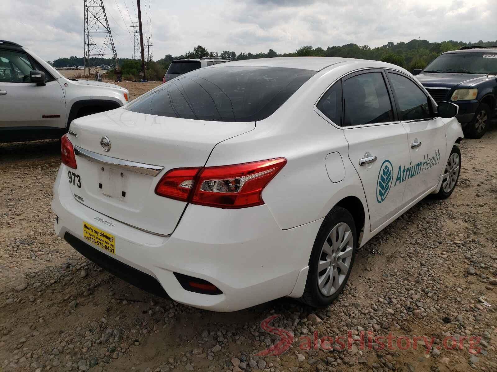 3N1AB7AP3KY250377 2019 NISSAN SENTRA