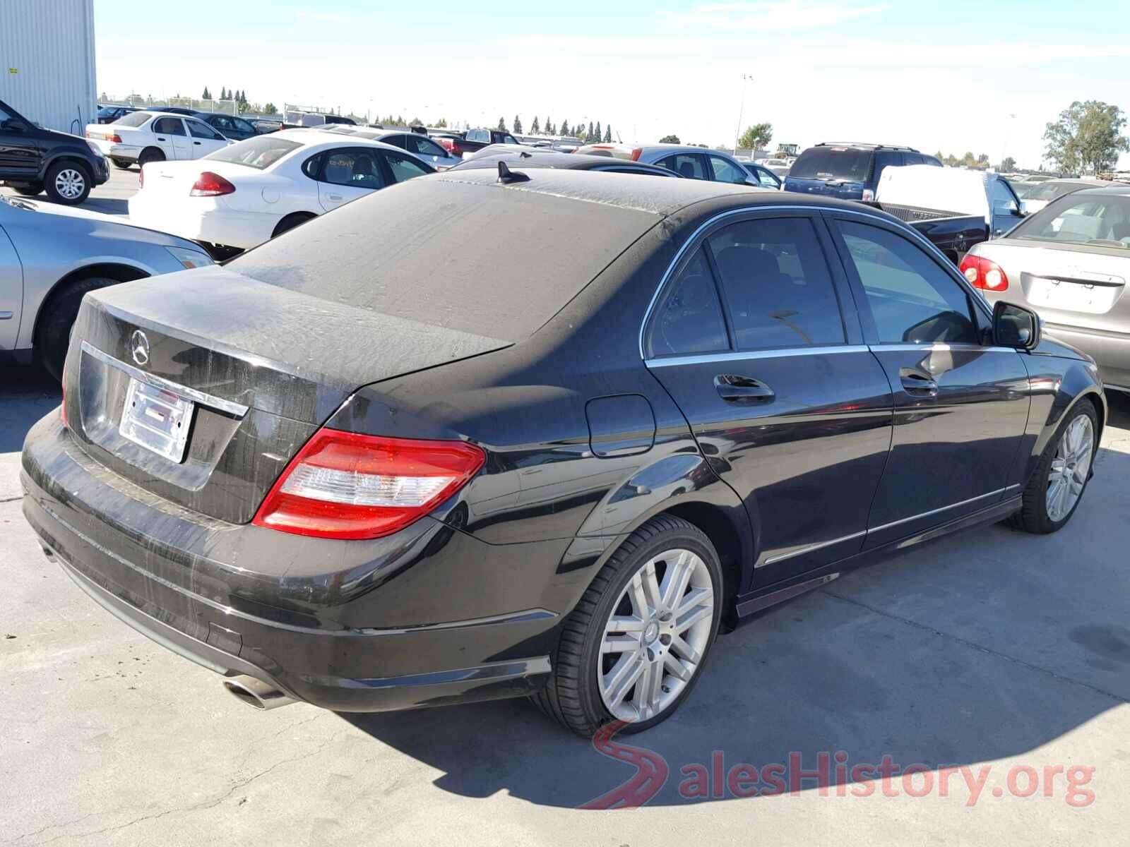 WDDGF54X49R081956 2009 MERCEDES-BENZ C CLASS