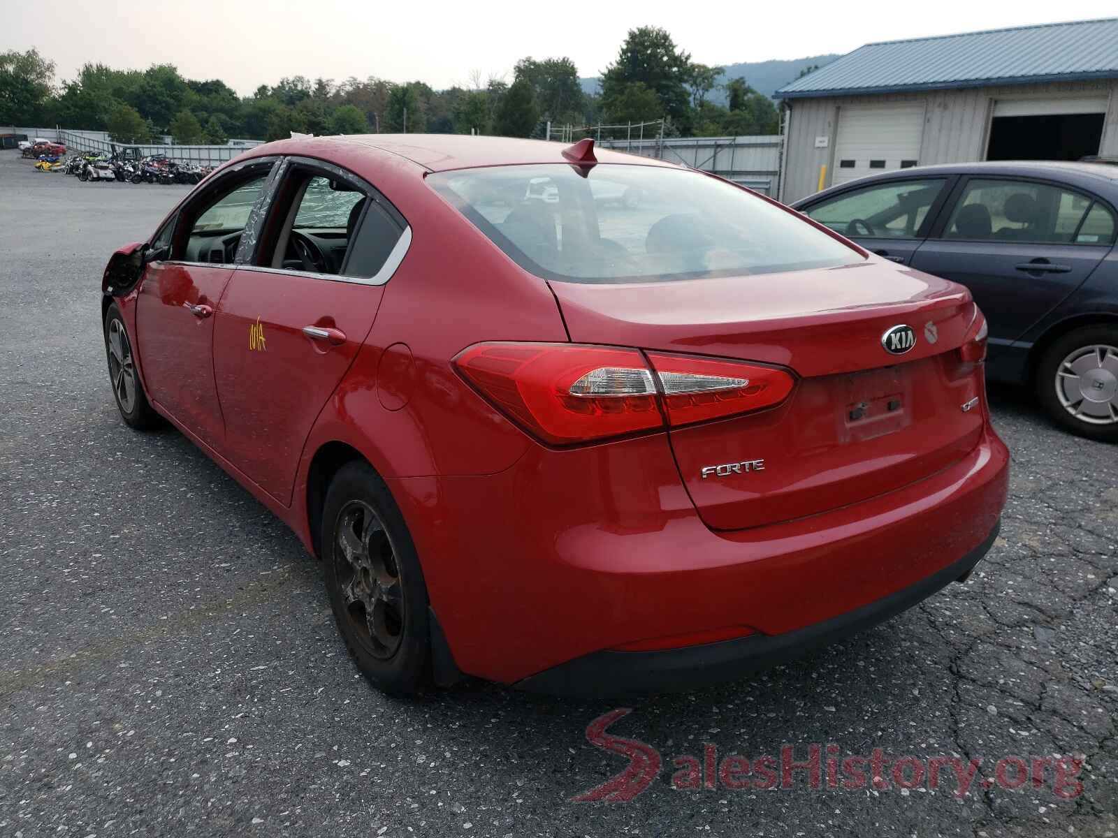 KNAFZ4A85G5571909 2016 KIA FORTE