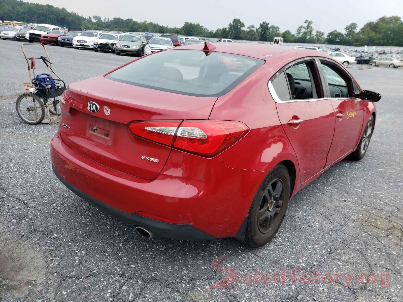 KNAFZ4A85G5571909 2016 KIA FORTE