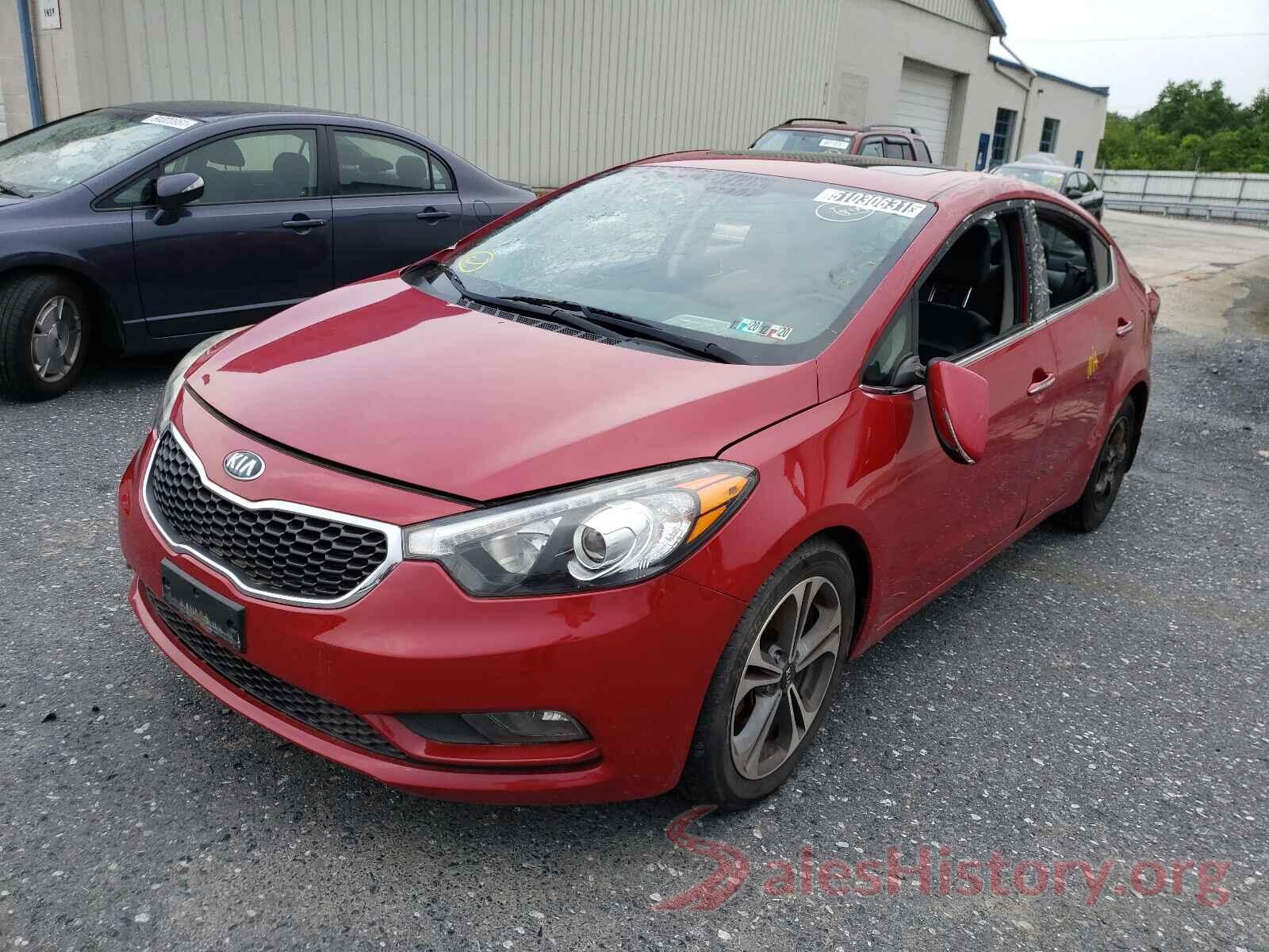 KNAFZ4A85G5571909 2016 KIA FORTE