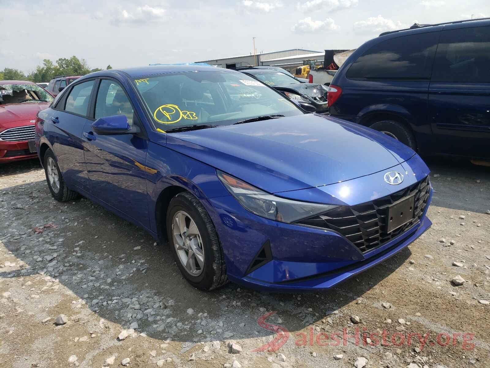 5NPLL4AG2MH013736 2021 HYUNDAI ELANTRA