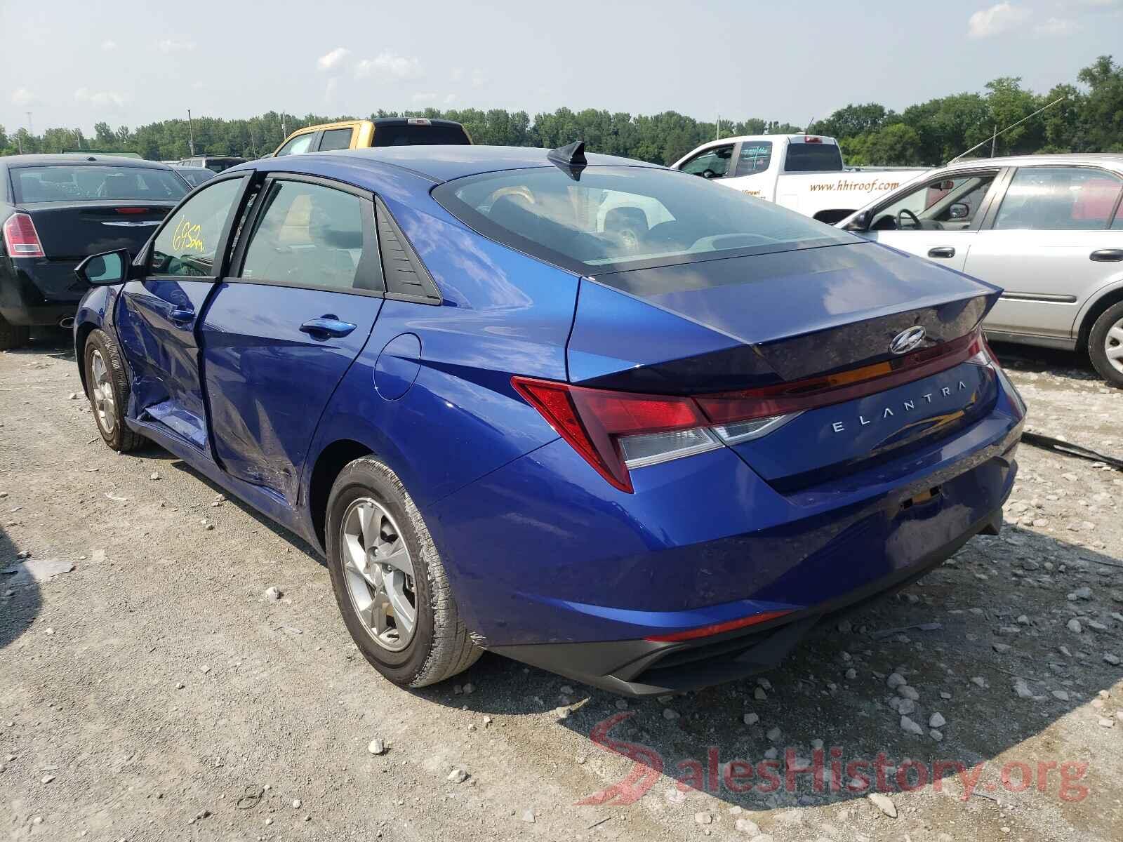 5NPLL4AG2MH013736 2021 HYUNDAI ELANTRA