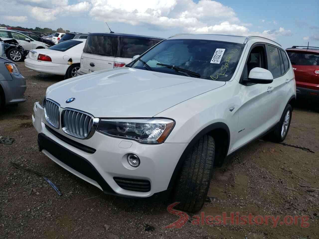 5UXWX9C54H0D97453 2017 BMW X3