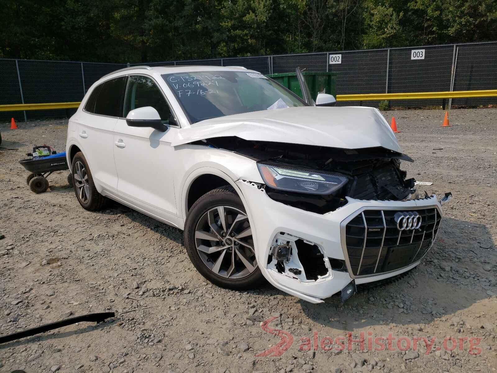 WA1BAAFY5M2069229 2021 AUDI Q5