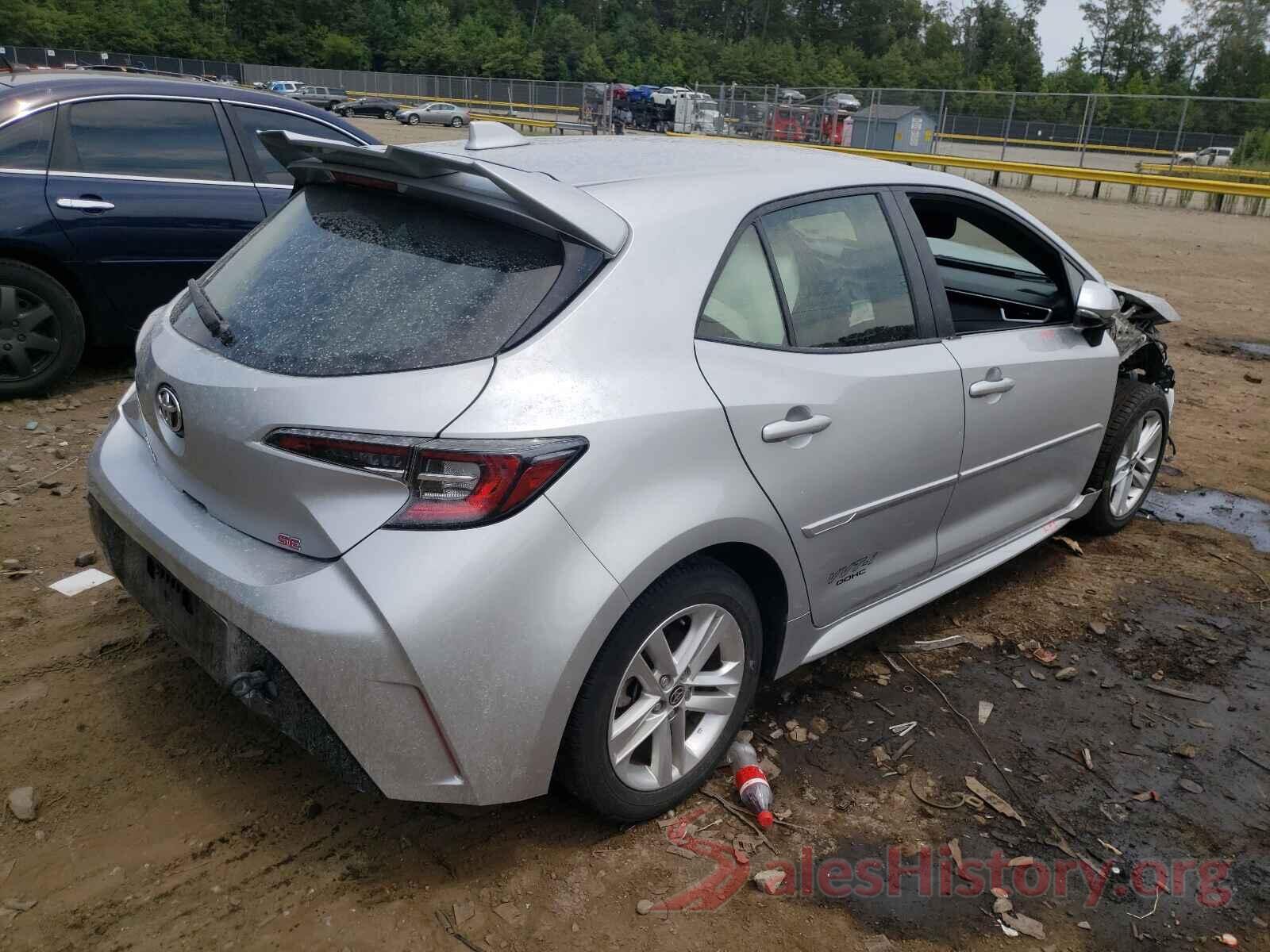 JTNK4RBE8K3062043 2019 TOYOTA COROLLA