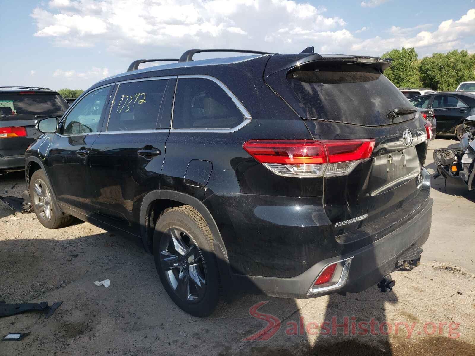 5TDDZRFH4KS714903 2019 TOYOTA HIGHLANDER