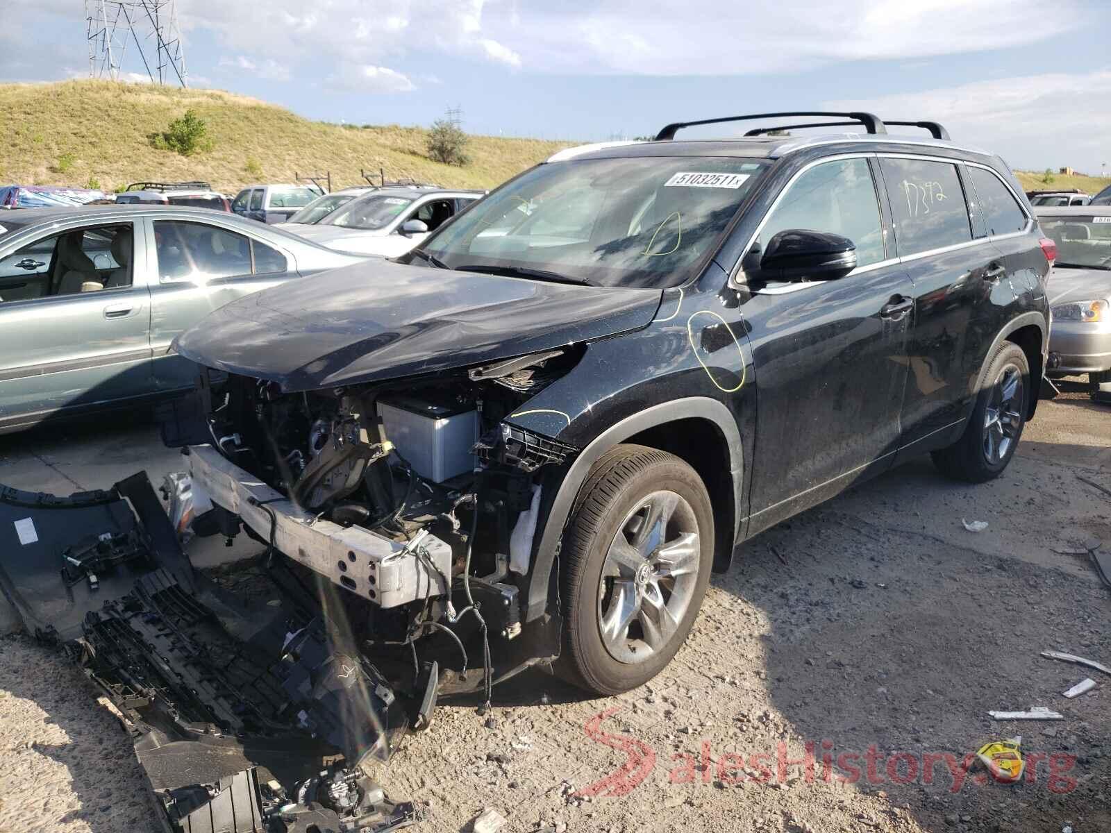 5TDDZRFH4KS714903 2019 TOYOTA HIGHLANDER