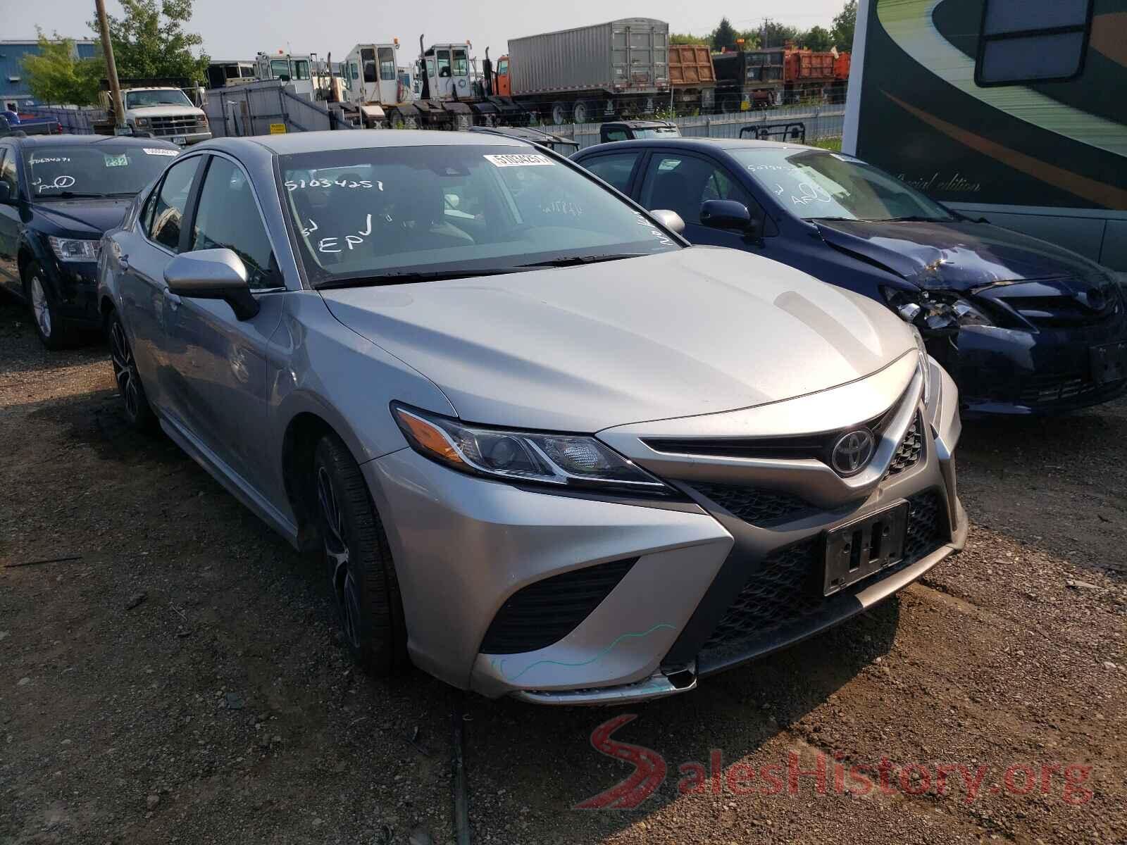 4T1B11HK8KU781245 2019 TOYOTA CAMRY