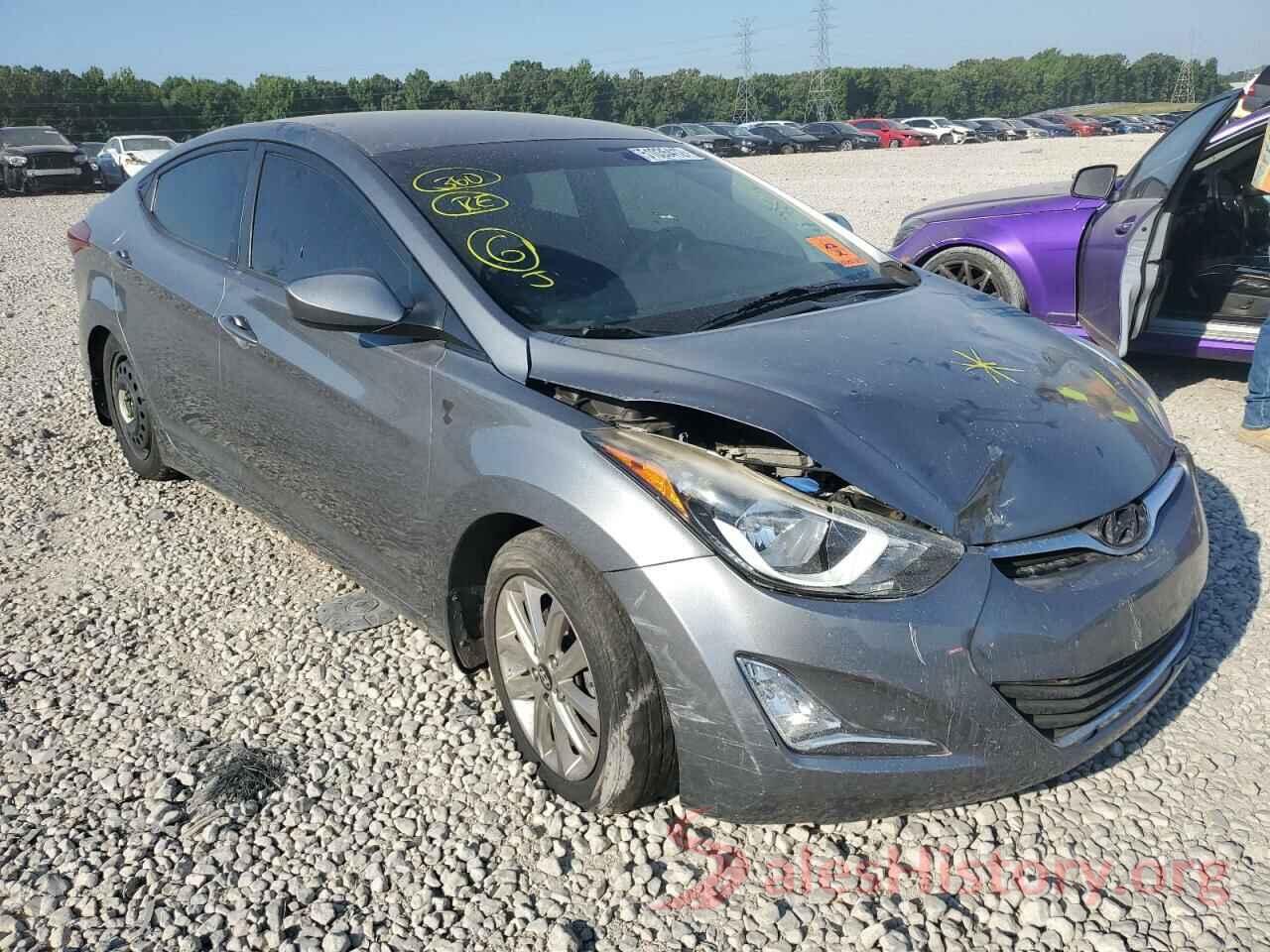 KMHDH4AE6GU567940 2016 HYUNDAI ELANTRA