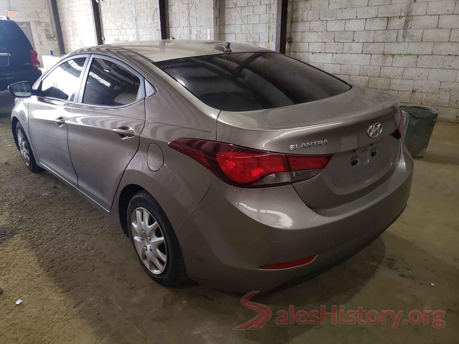 5NPDH4AE1GH731397 2016 HYUNDAI ELANTRA