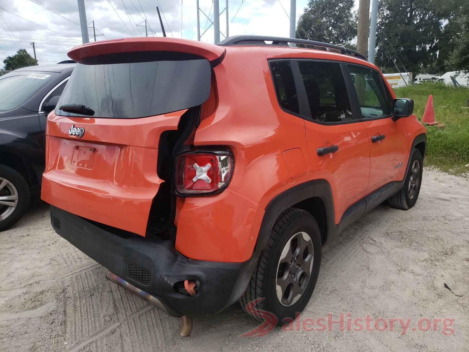 ZACCJAABXHPE65956 2017 JEEP RENEGADE