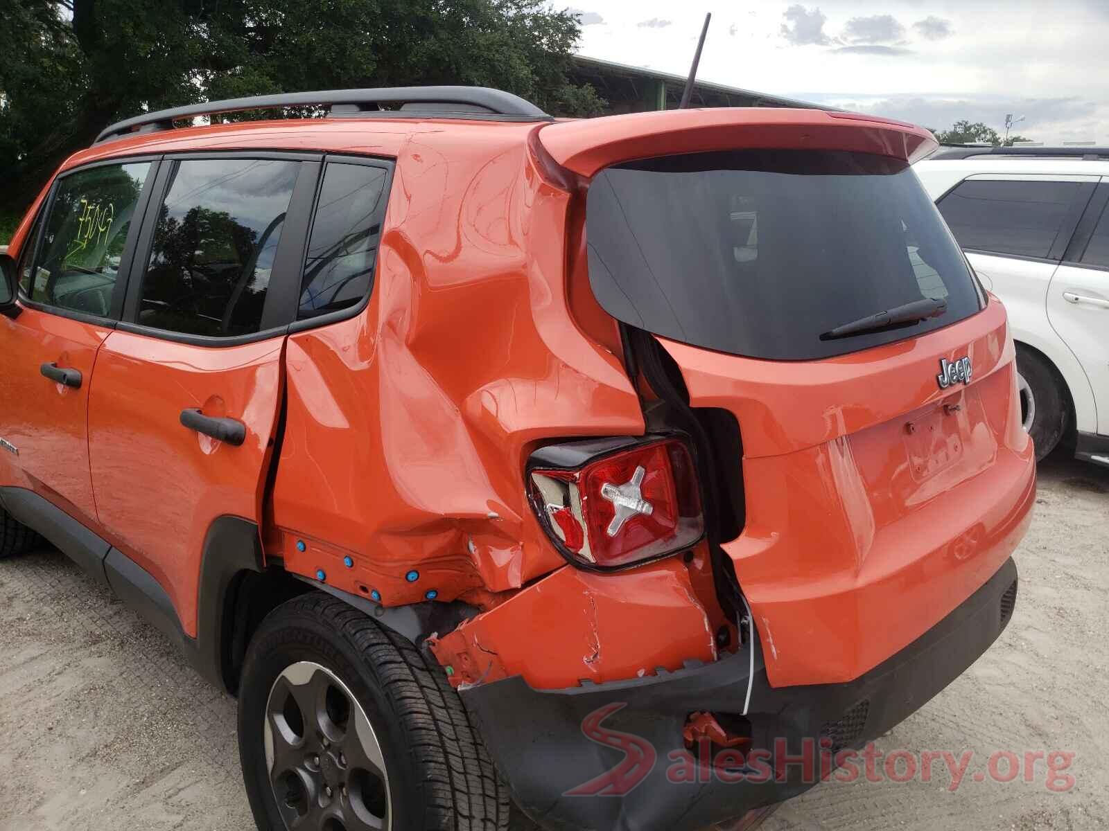 ZACCJAABXHPE65956 2017 JEEP RENEGADE