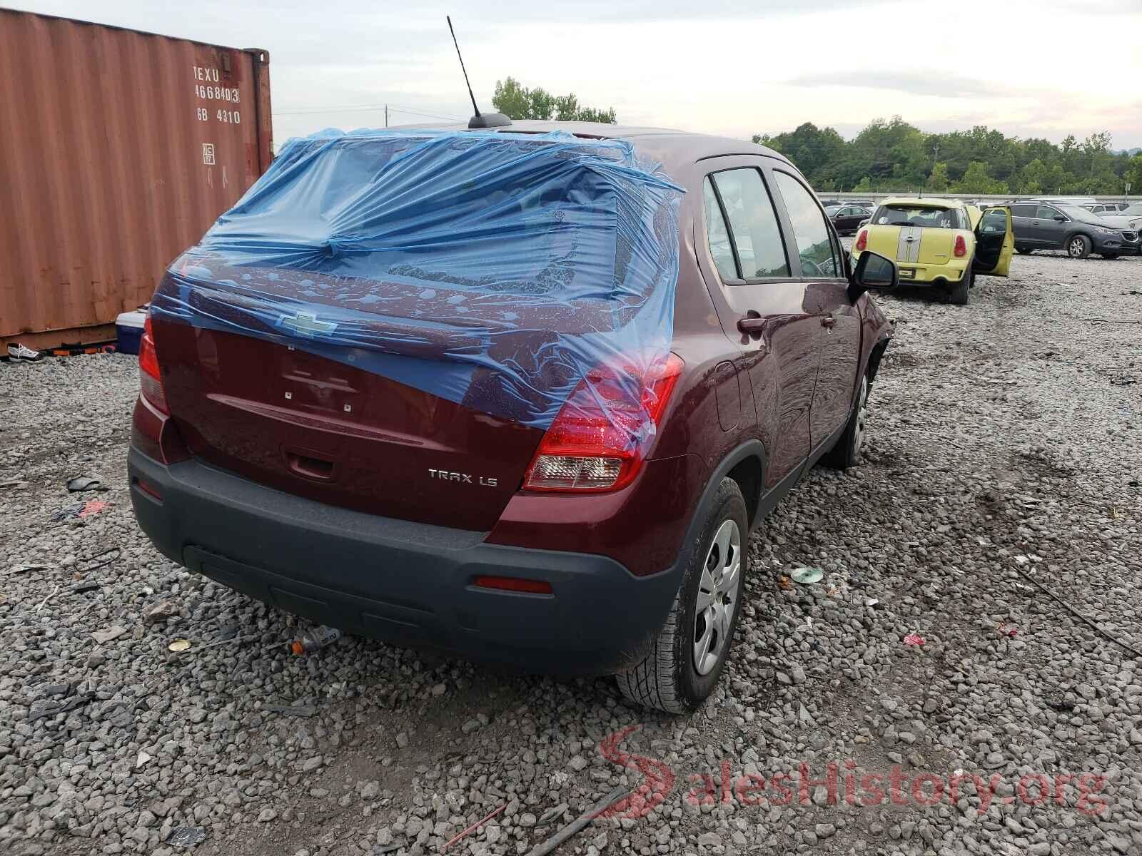 3GNCJKSB5GL124516 2016 CHEVROLET TRAX