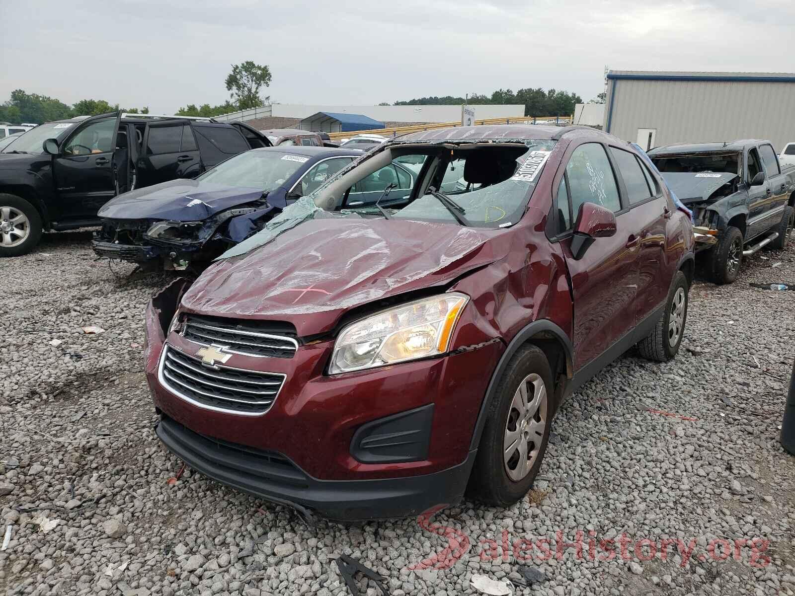 3GNCJKSB5GL124516 2016 CHEVROLET TRAX