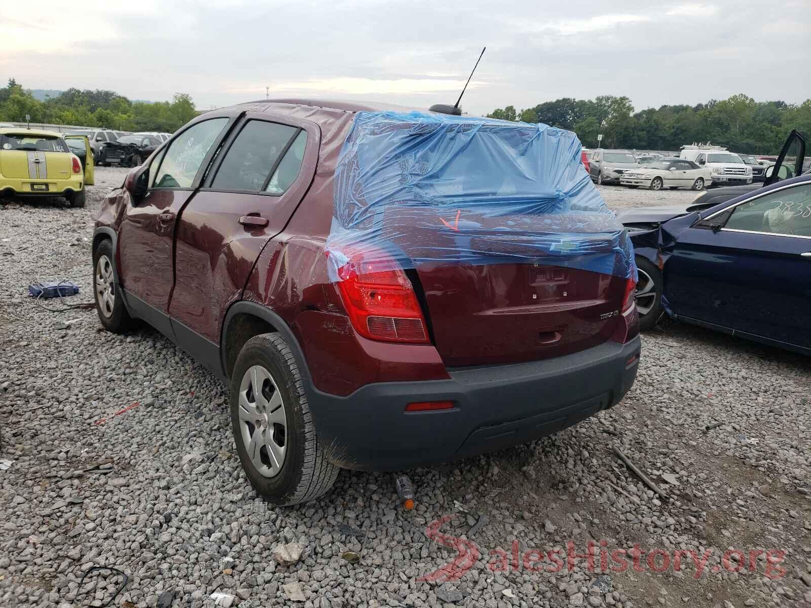 3GNCJKSB5GL124516 2016 CHEVROLET TRAX