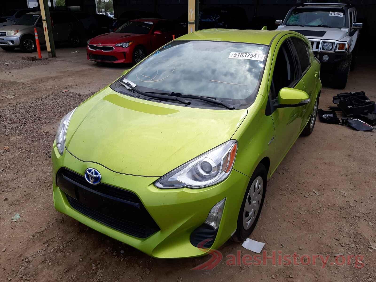 JTDKDTB33G1136603 2016 TOYOTA PRIUS