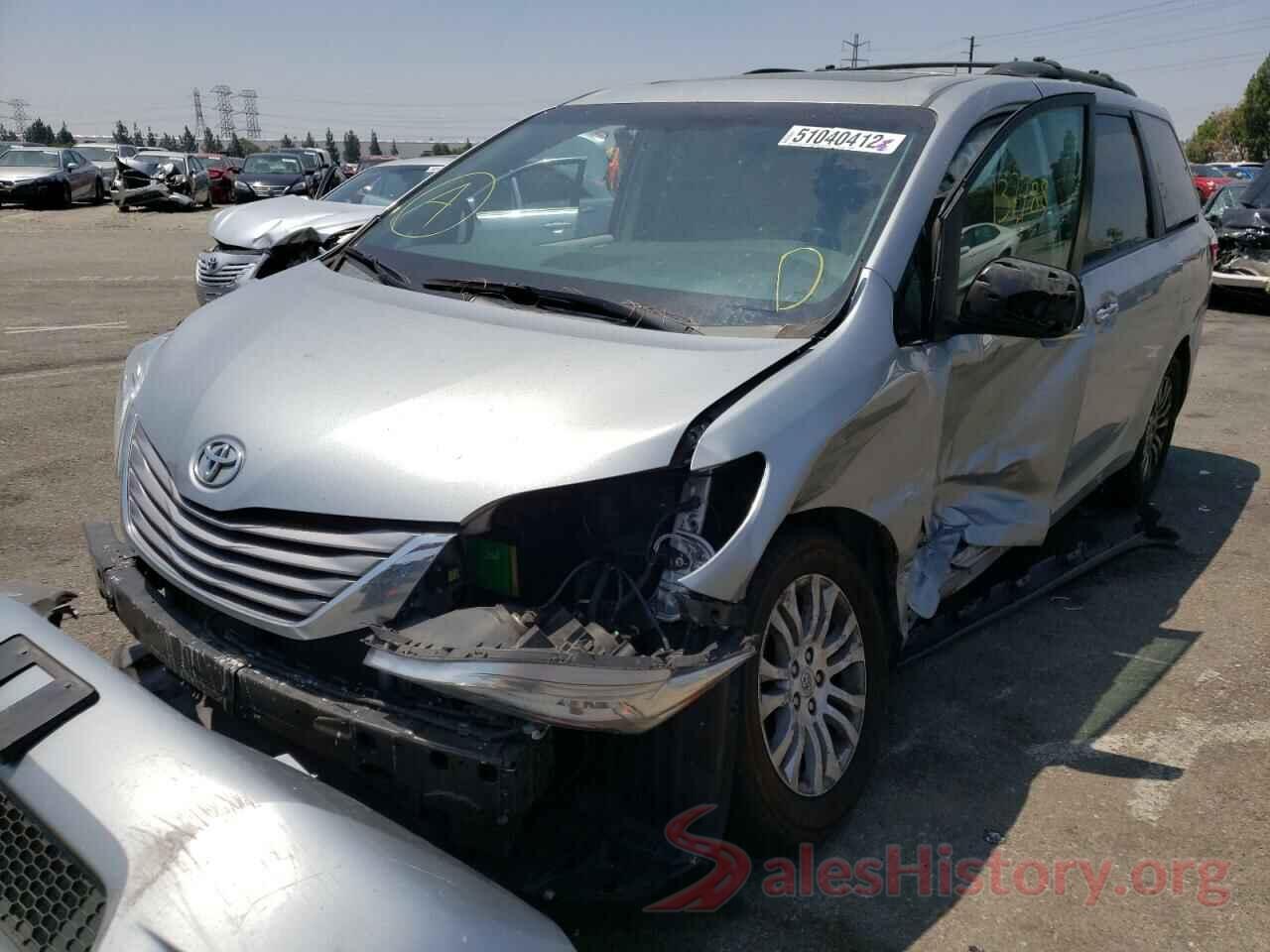 5TDYK3DCXGS717841 2016 TOYOTA SIENNA