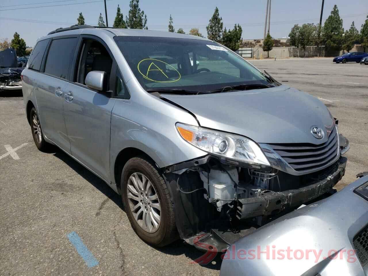 5TDYK3DCXGS717841 2016 TOYOTA SIENNA