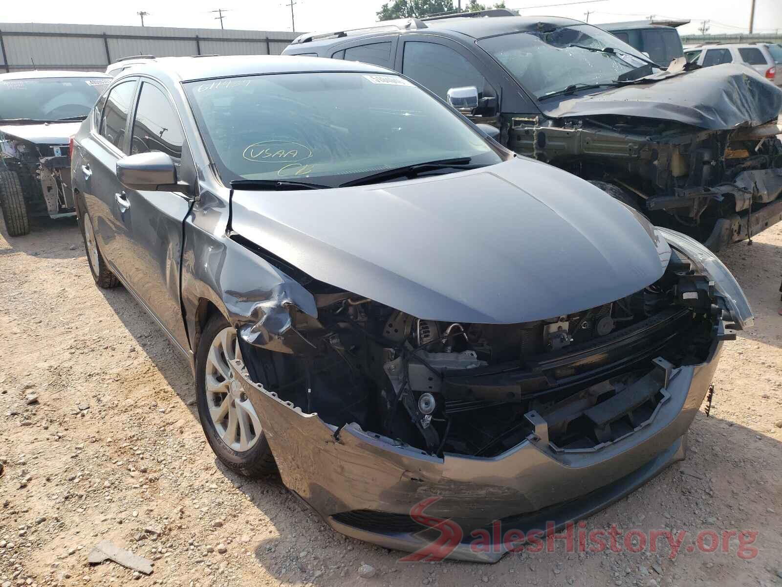 3N1AB7AP2KL611434 2019 NISSAN SENTRA