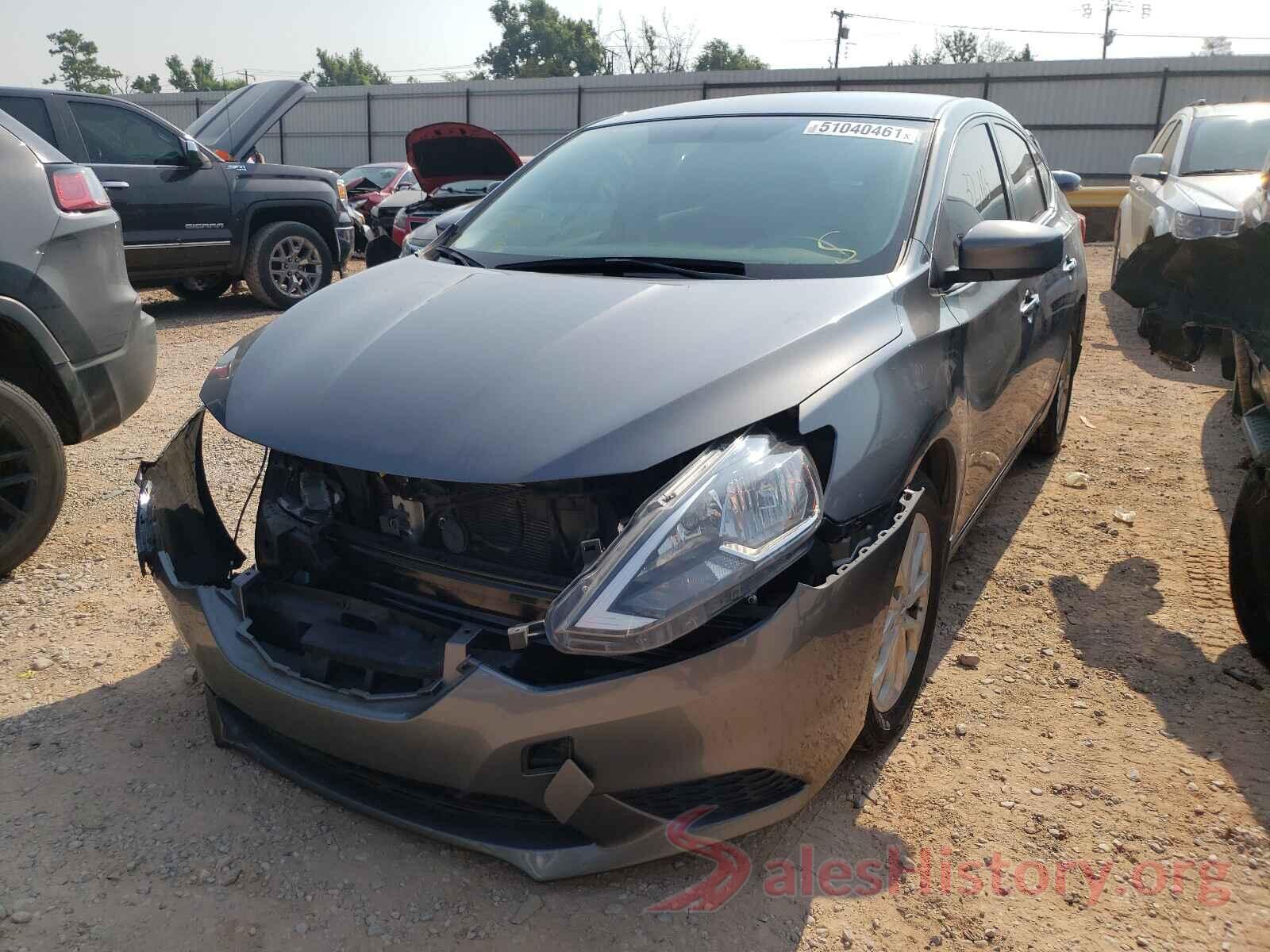 3N1AB7AP2KL611434 2019 NISSAN SENTRA