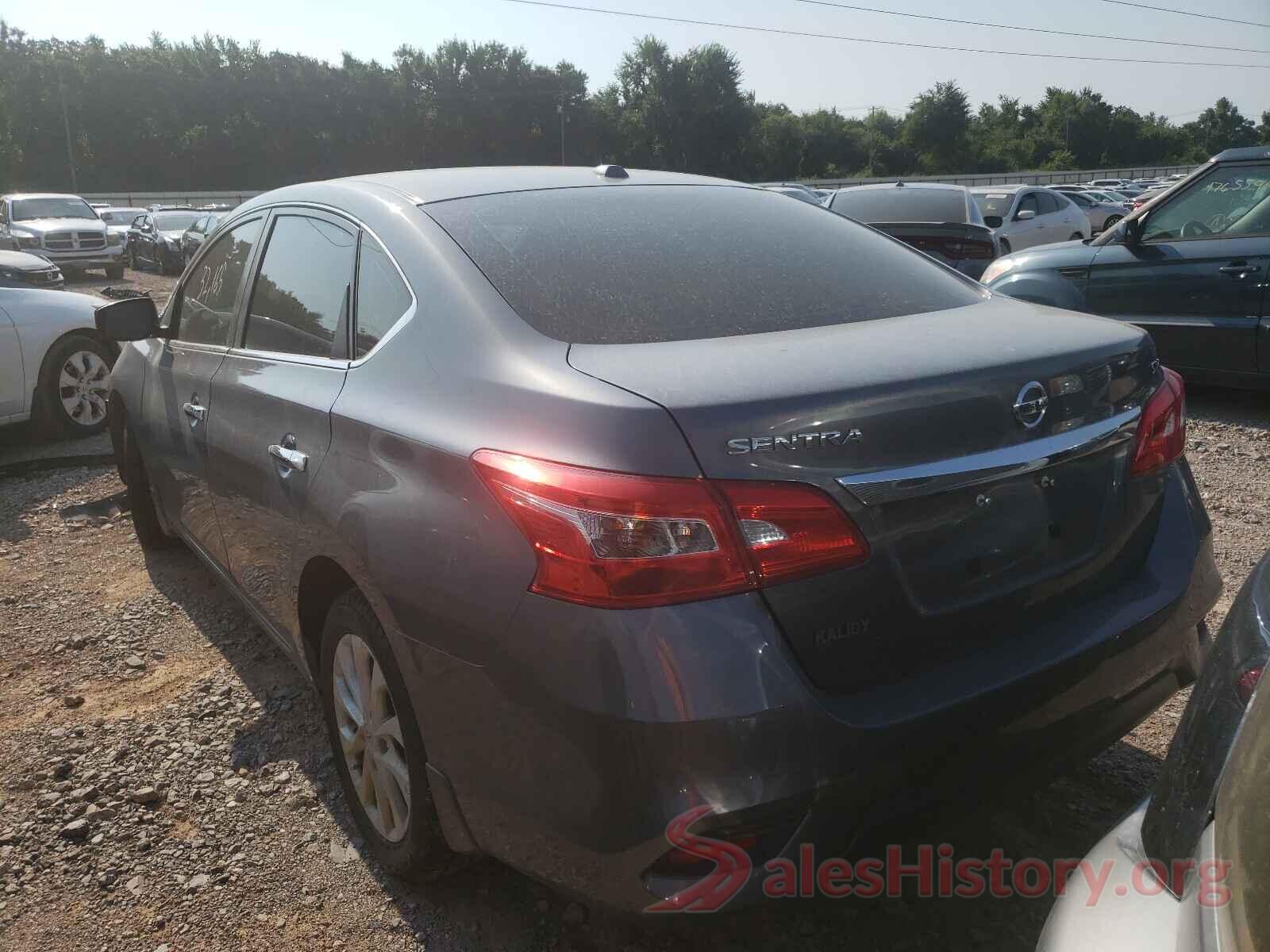 3N1AB7AP2KL611434 2019 NISSAN SENTRA