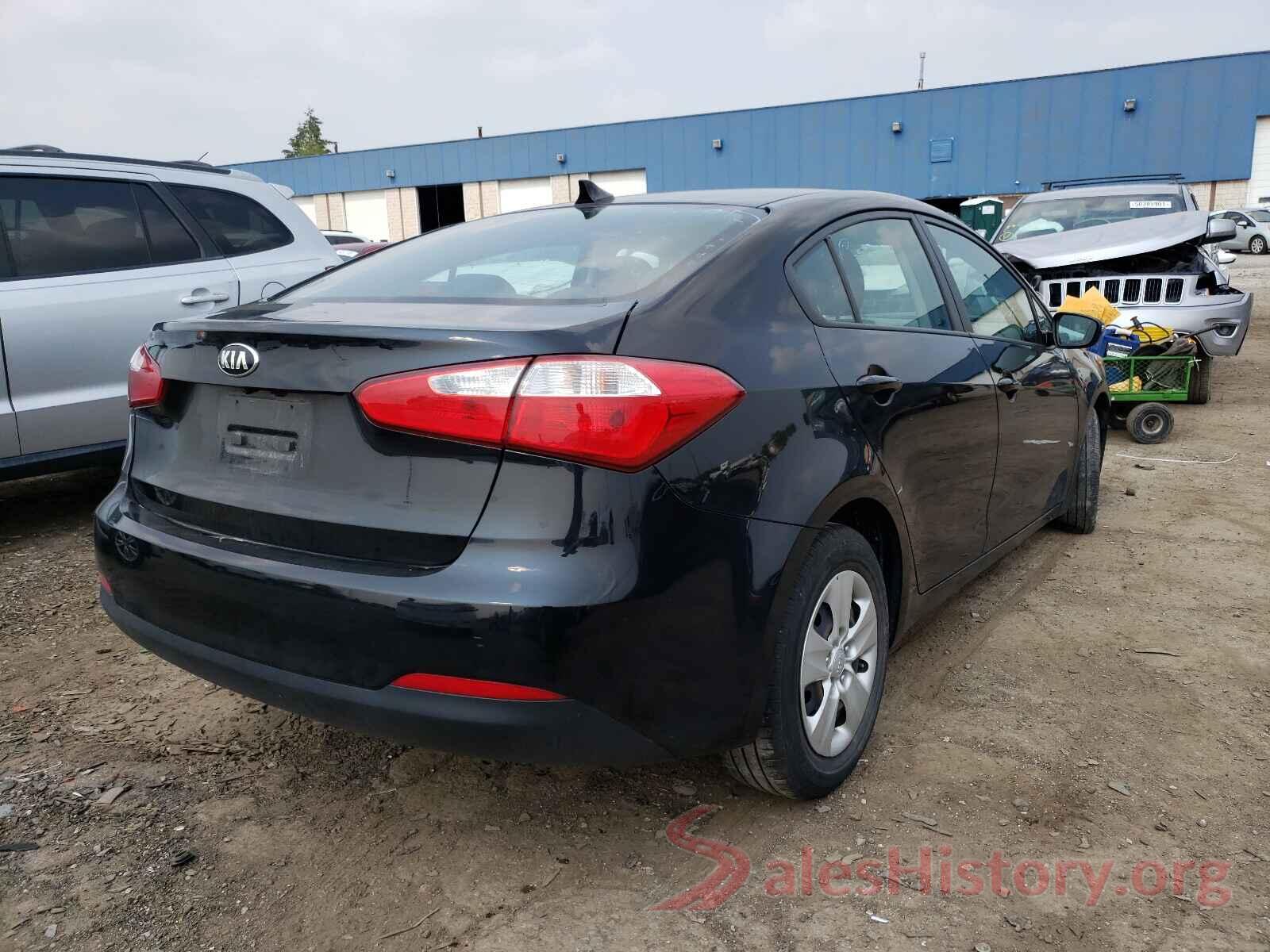 KNAFX4A65G5556721 2016 KIA FORTE