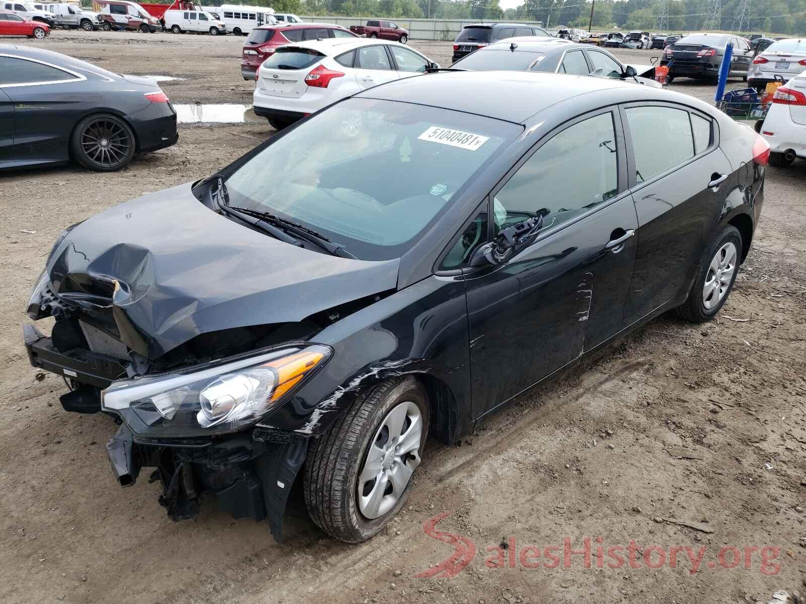 KNAFX4A65G5556721 2016 KIA FORTE