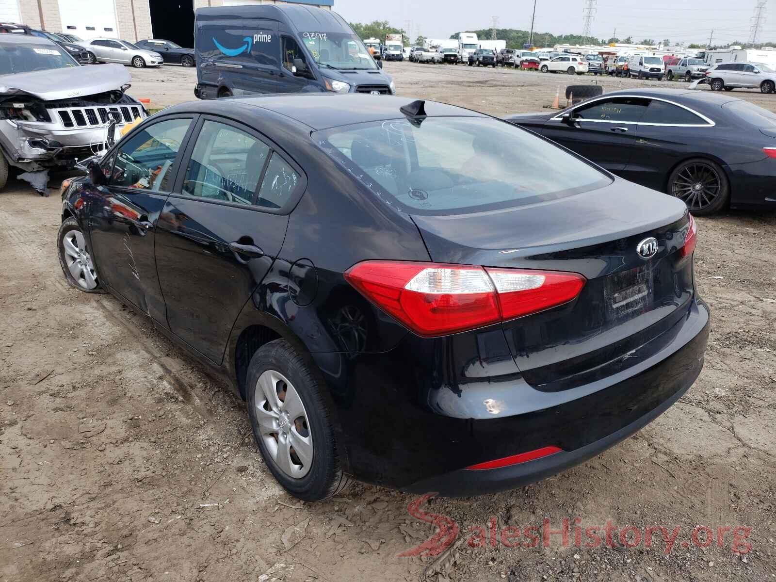 KNAFX4A65G5556721 2016 KIA FORTE