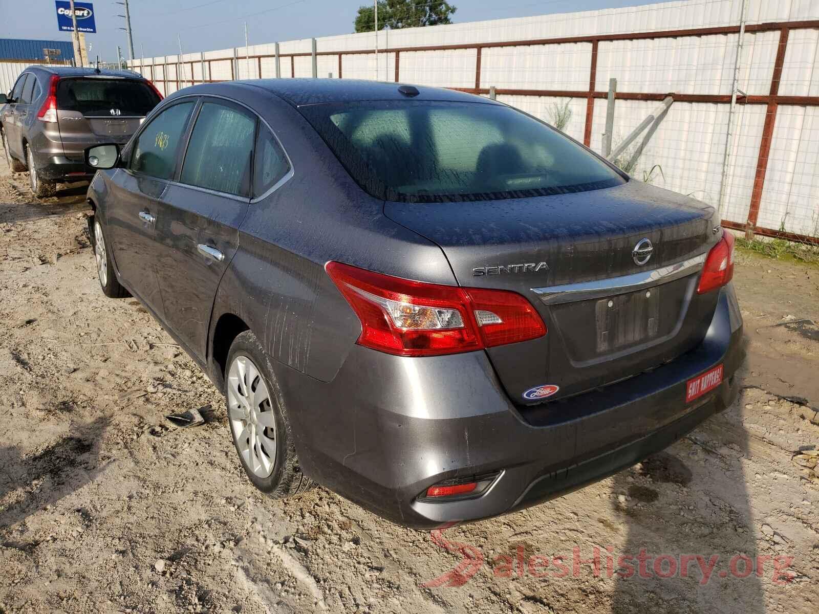 3N1AB7AP7HY268907 2017 NISSAN SENTRA