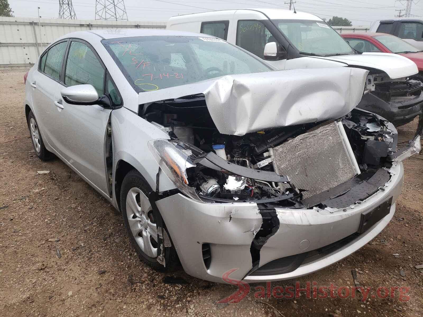 3KPFK4A71HE118861 2017 KIA FORTE