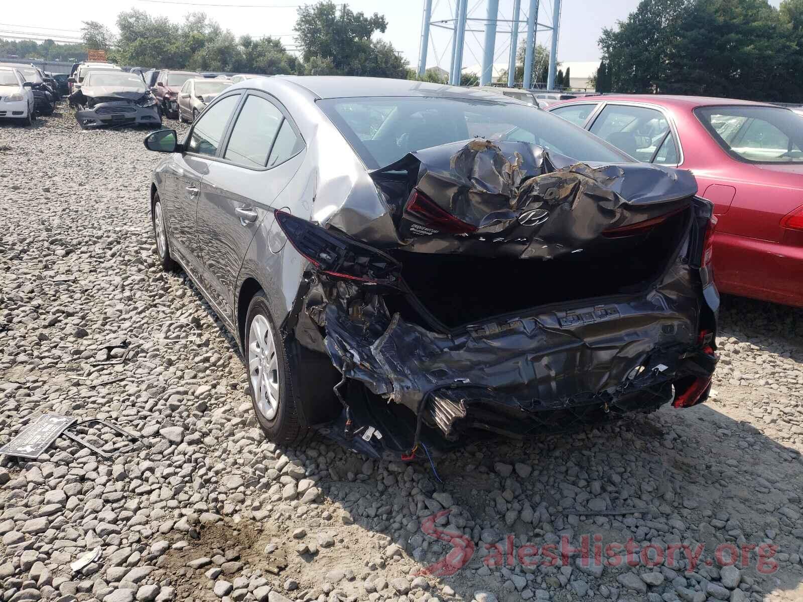 5NPD74LF5LH498742 2020 HYUNDAI ELANTRA