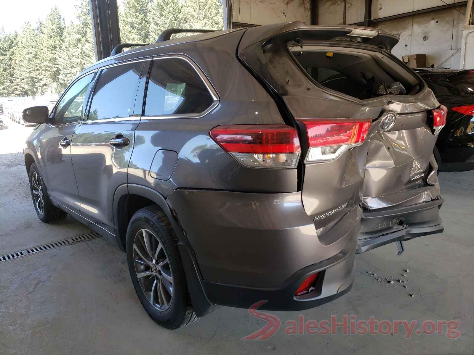 5TDJZRFH3JS529436 2018 TOYOTA HIGHLANDER