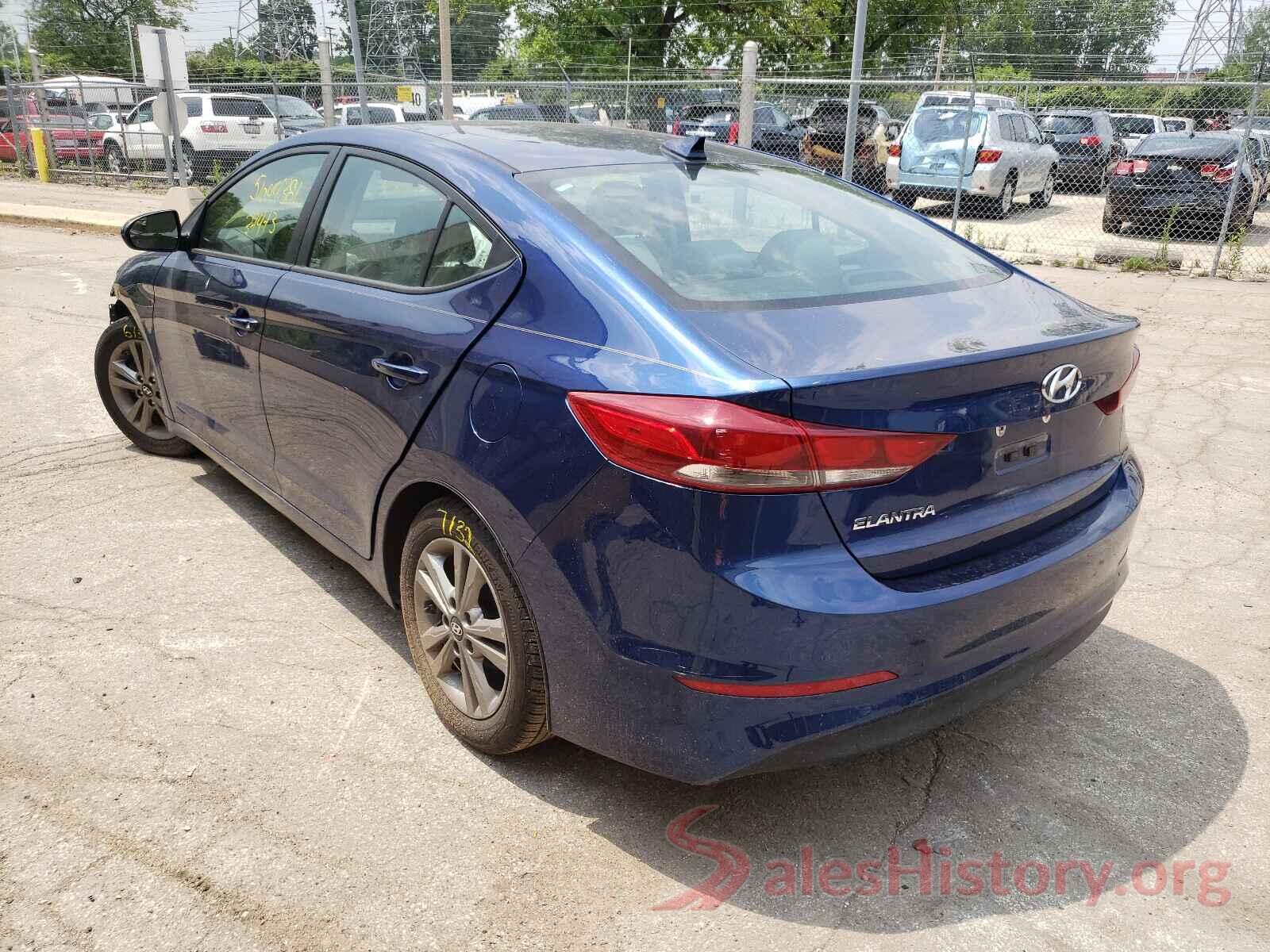 5NPD84LF2HH137702 2017 HYUNDAI ELANTRA