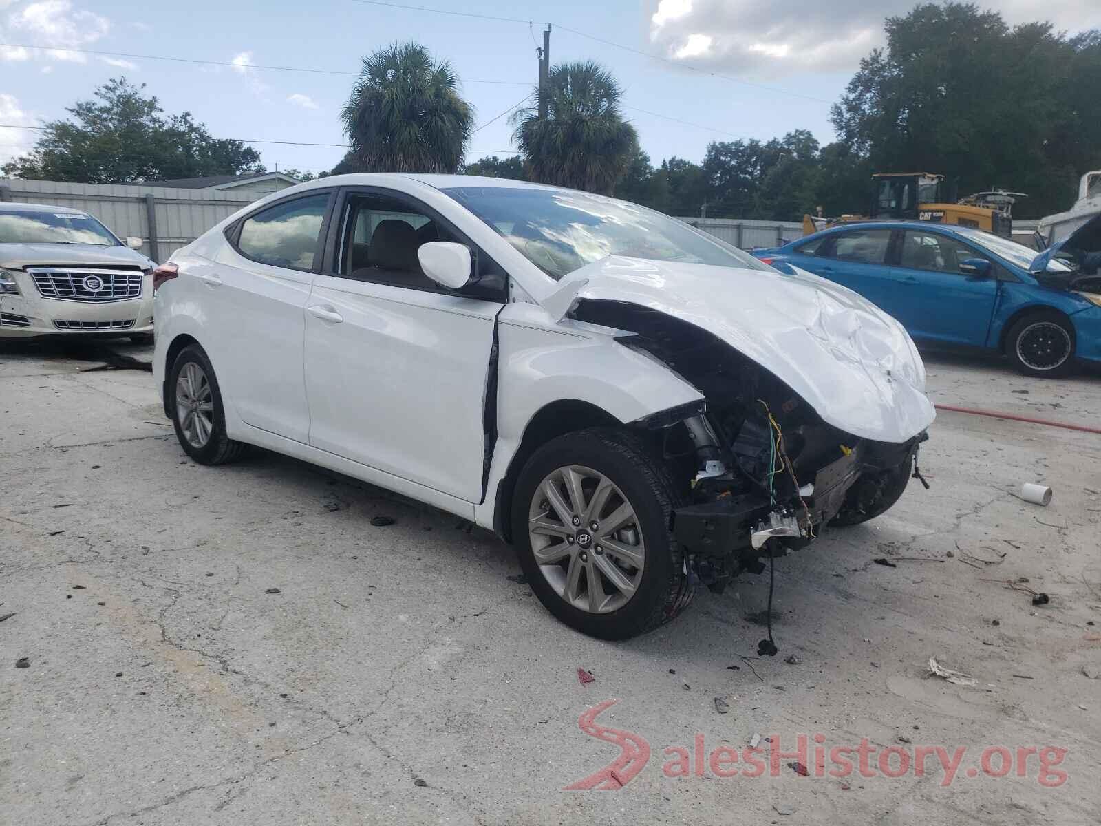 5NPDH4AEXGH735500 2016 HYUNDAI ELANTRA