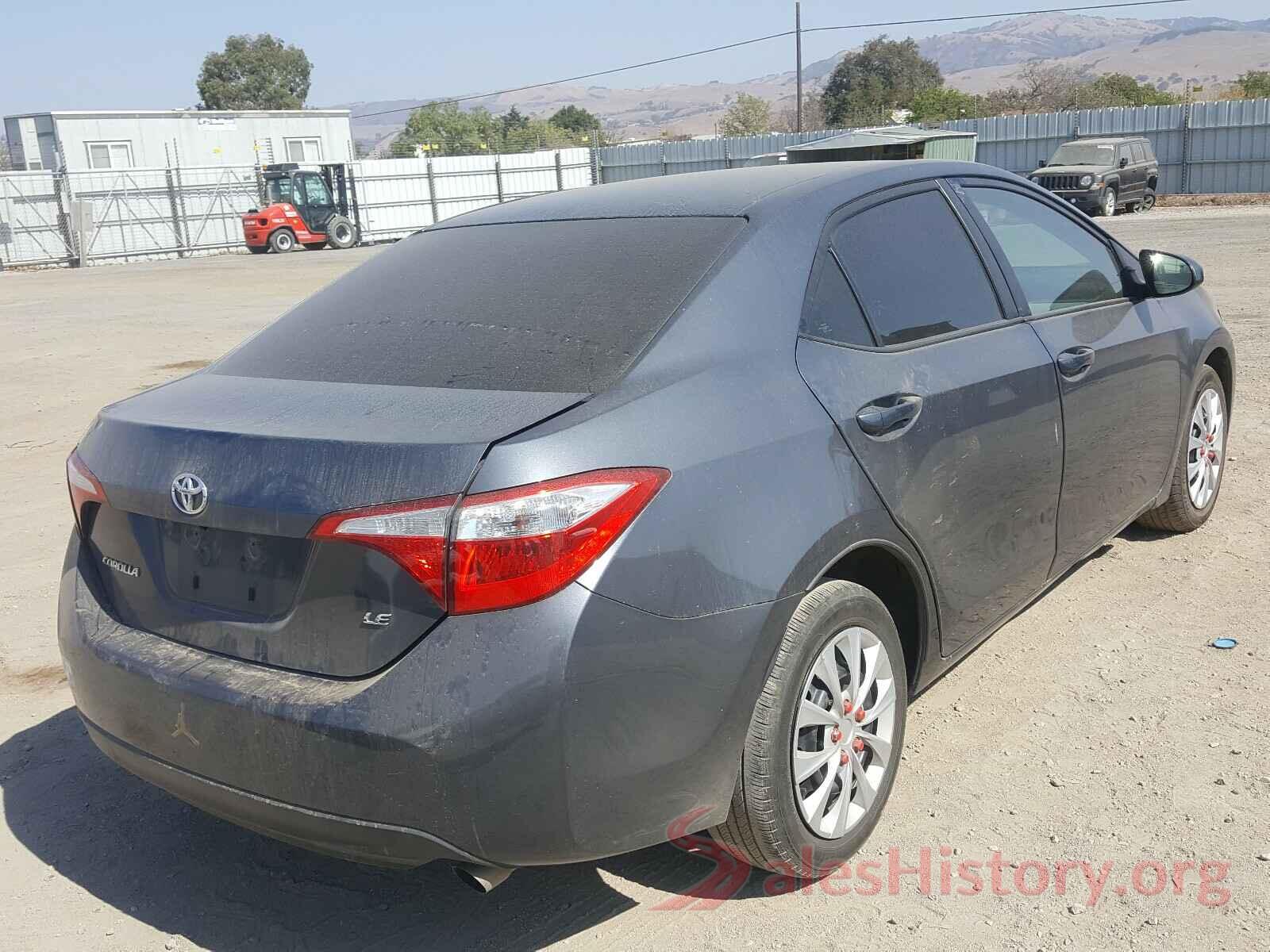 5YFBURHE6GP434781 2016 TOYOTA COROLLA