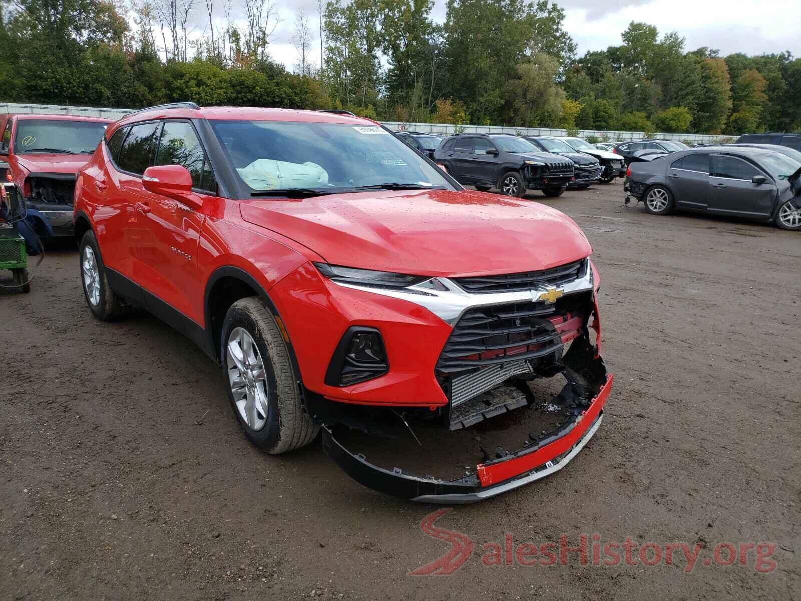 3GNKBCR46LS707313 2020 CHEVROLET BLAZER 2LT