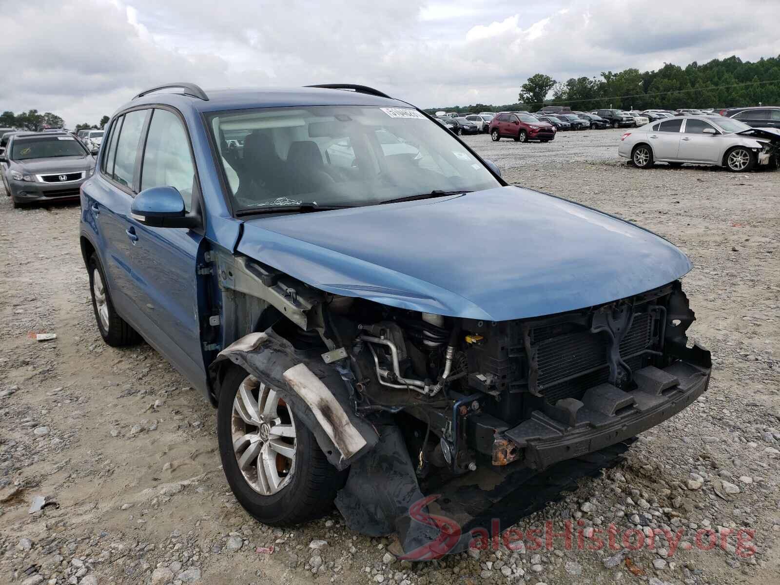 WVGBV7AX7HW500322 2017 VOLKSWAGEN TIGUAN