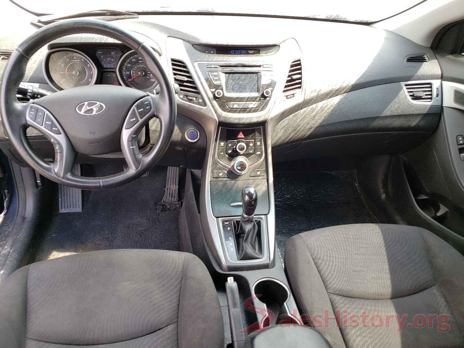 KMHDH4AEXGU558190 2016 HYUNDAI ELANTRA