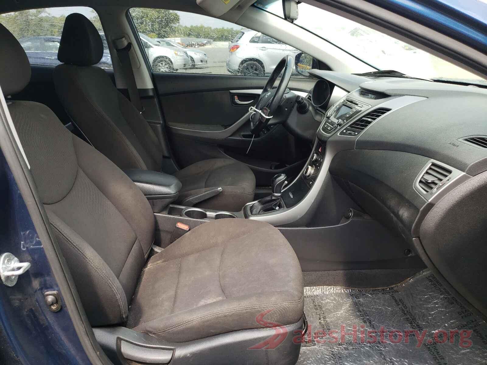 KMHDH4AEXGU558190 2016 HYUNDAI ELANTRA