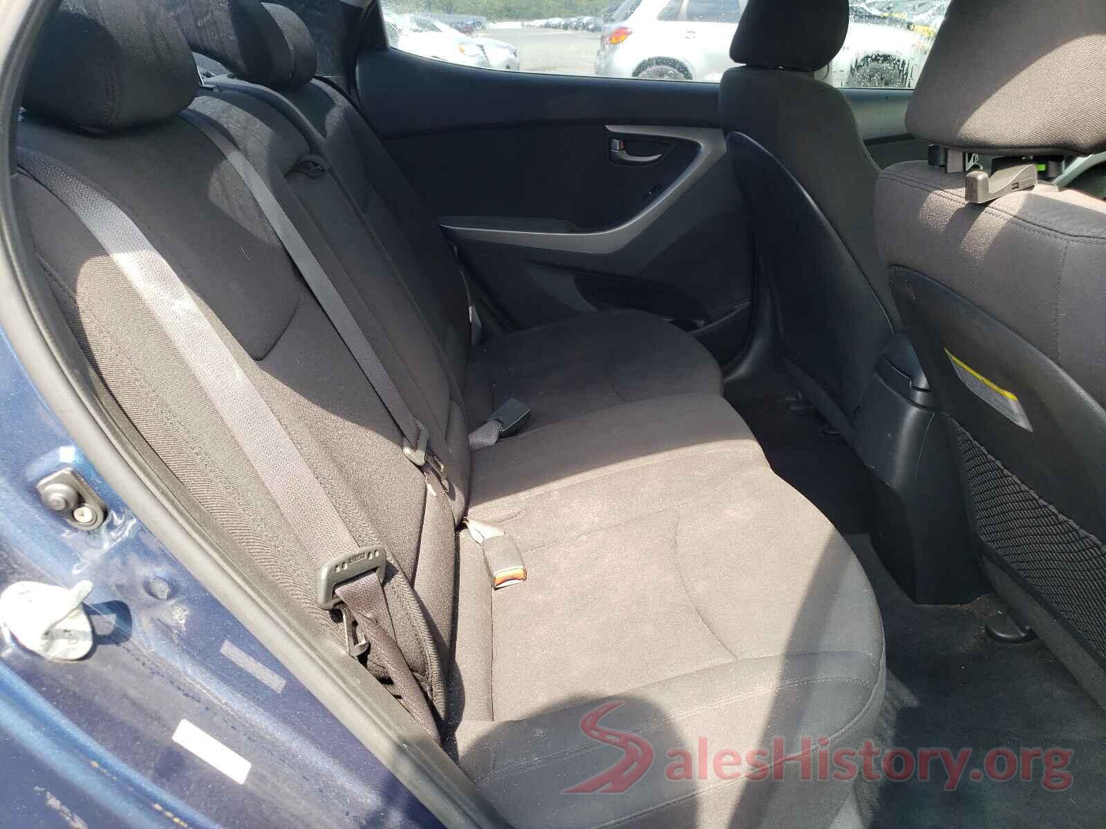 KMHDH4AEXGU558190 2016 HYUNDAI ELANTRA