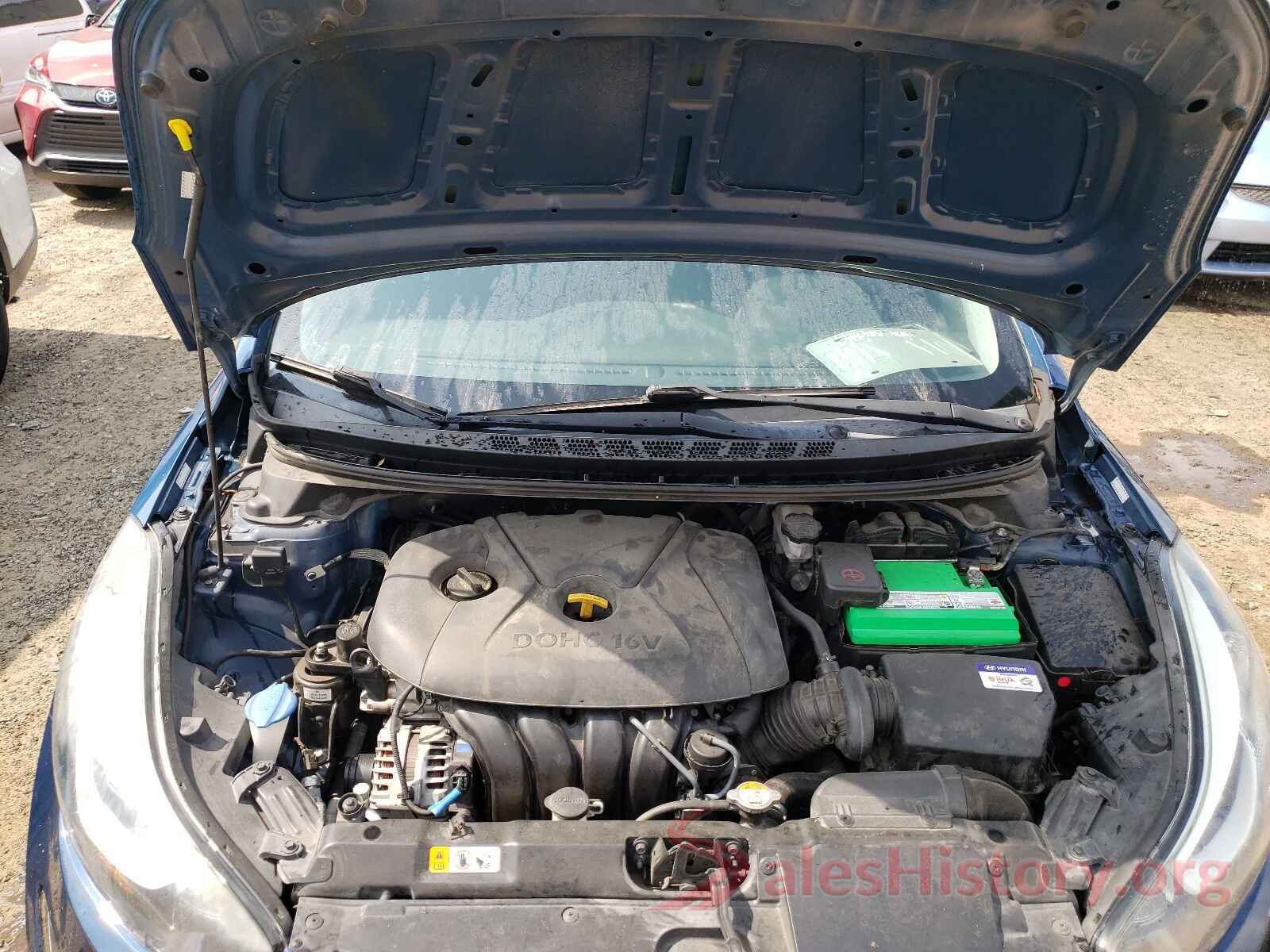 KMHDH4AEXGU558190 2016 HYUNDAI ELANTRA