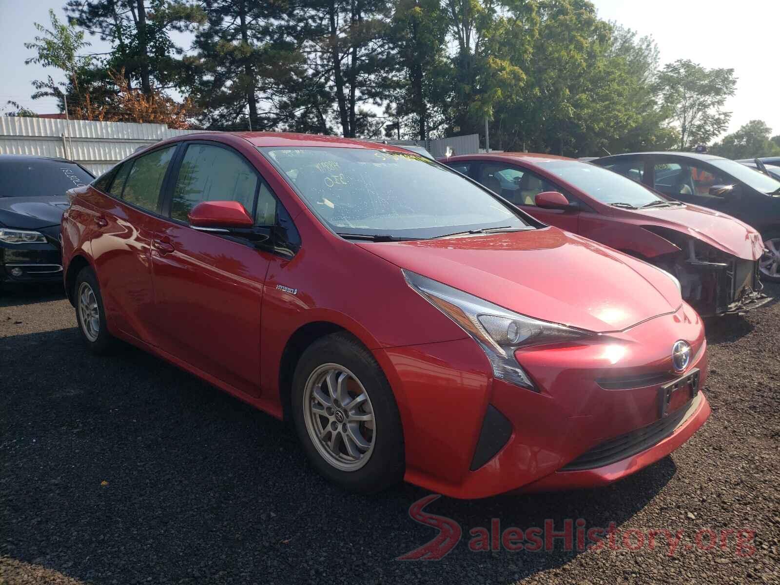 JTDKARFU8G3505023 2016 TOYOTA PRIUS