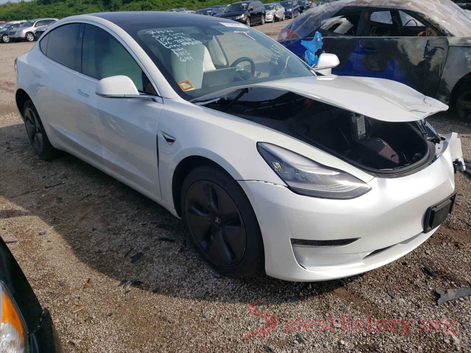 5YJ3E1EA9LF599007 2020 TESLA MODEL 3